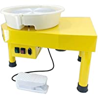 TABODD Disco de cerámica de 30 cm- rueda de cerámica 350 W- 220 V- herramienta de arcilla- máquina de arcilla con pedal…